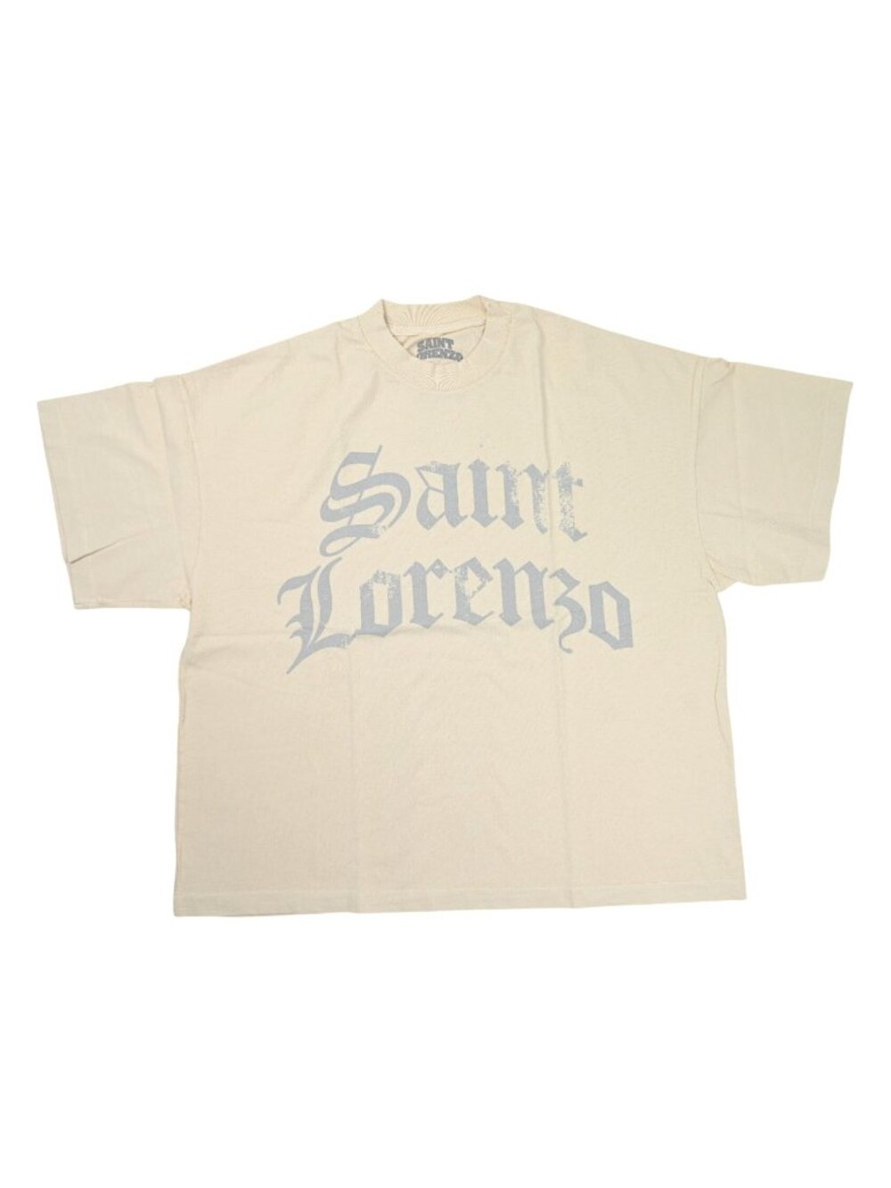 Saint Lorenzo Staple Tee in Bone